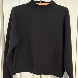 Zyia onyx Black Tribeca Sweater 2XL mock turtleneck